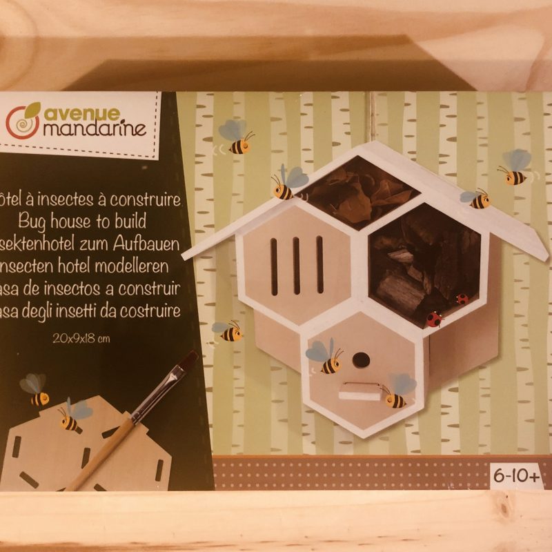Kit DIY hôtel à insectes (maison à insectes) – Avenue mandarine - Idées en kit