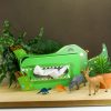 kit boite à mouchoirs dinosaure - c top - idées en kit