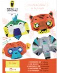 4-masques-animaux-jungle-pirouette cacahouette-idees en kit